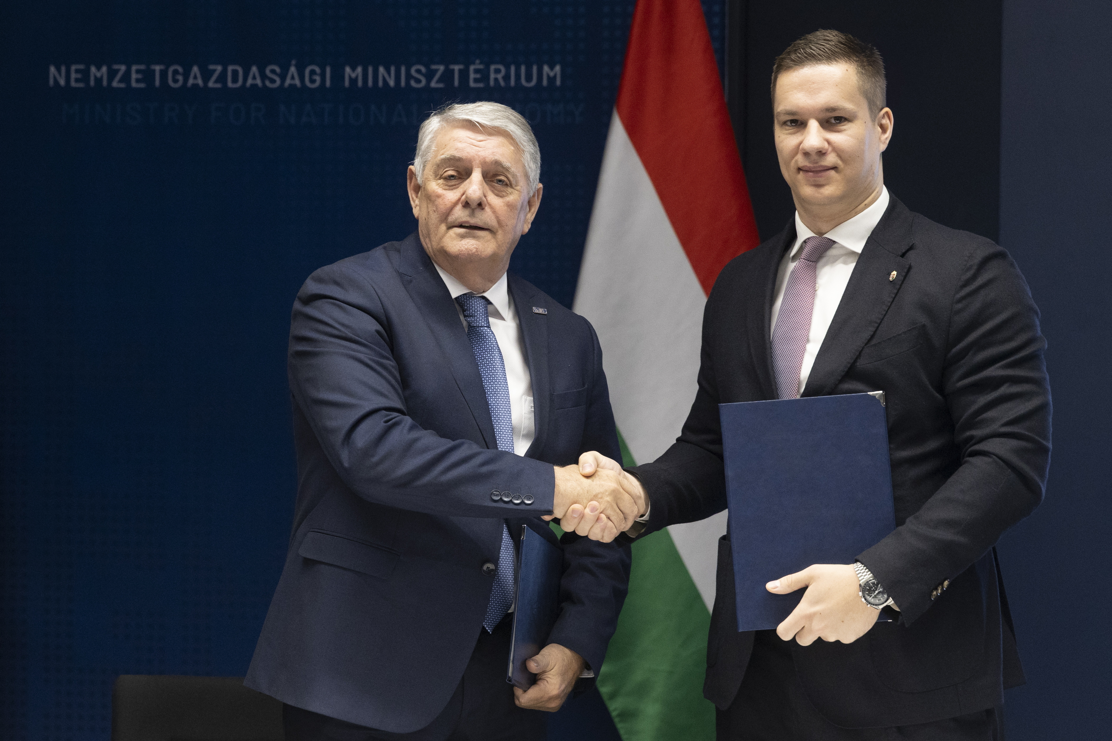 Eppel  János (balról) és Gerlaki Bence