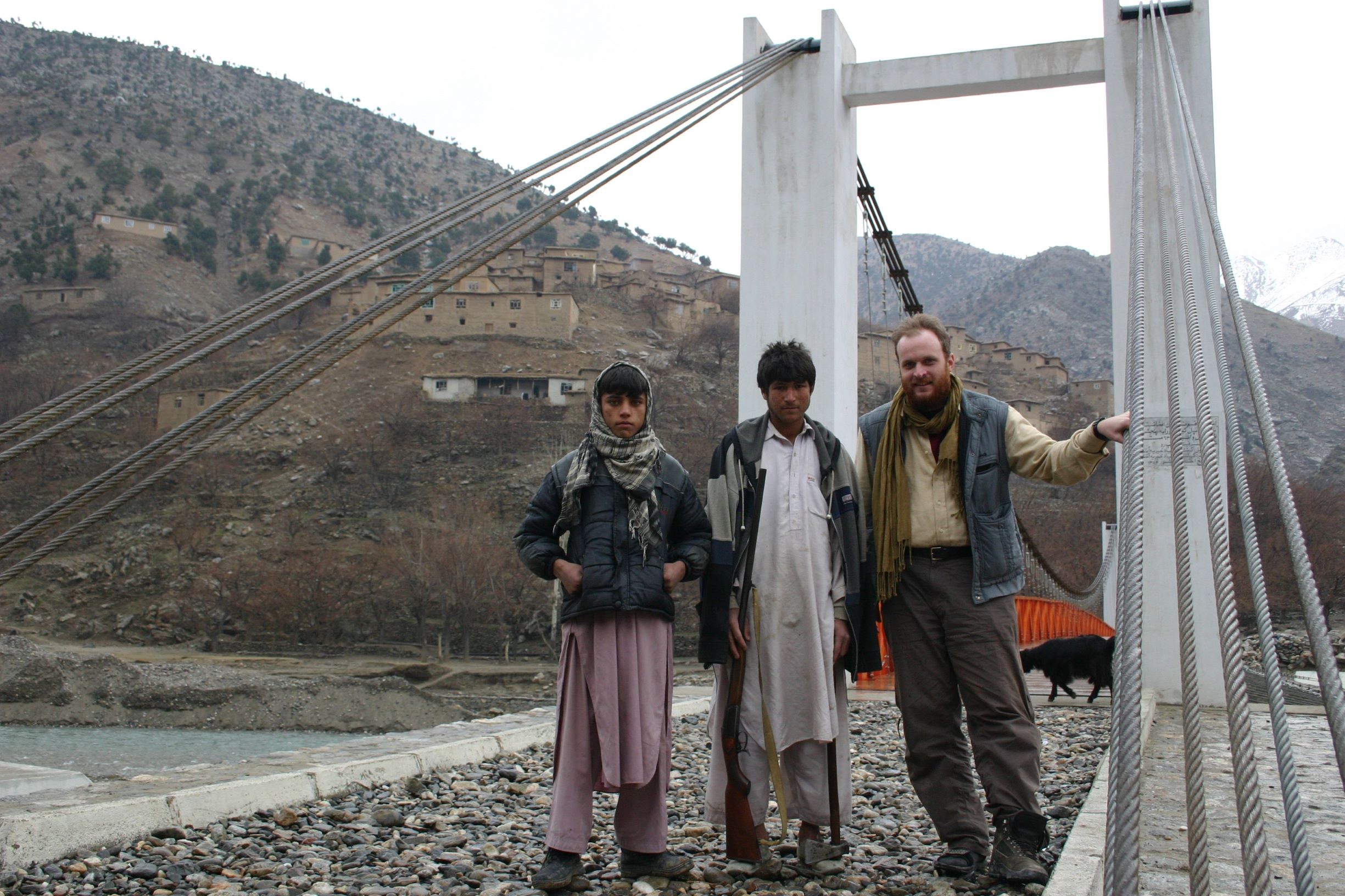 Pandzsir-völgy híd Afganisztán