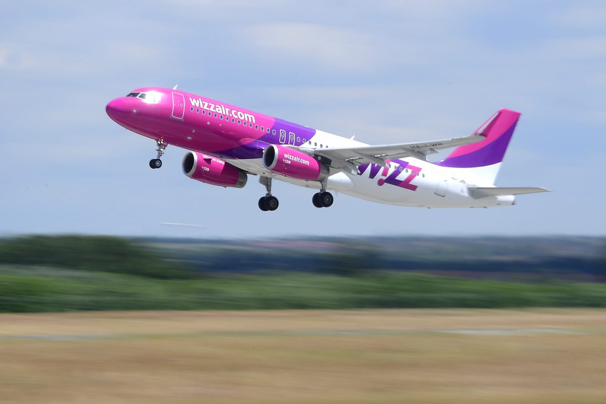 A Wizz Air egyik járata