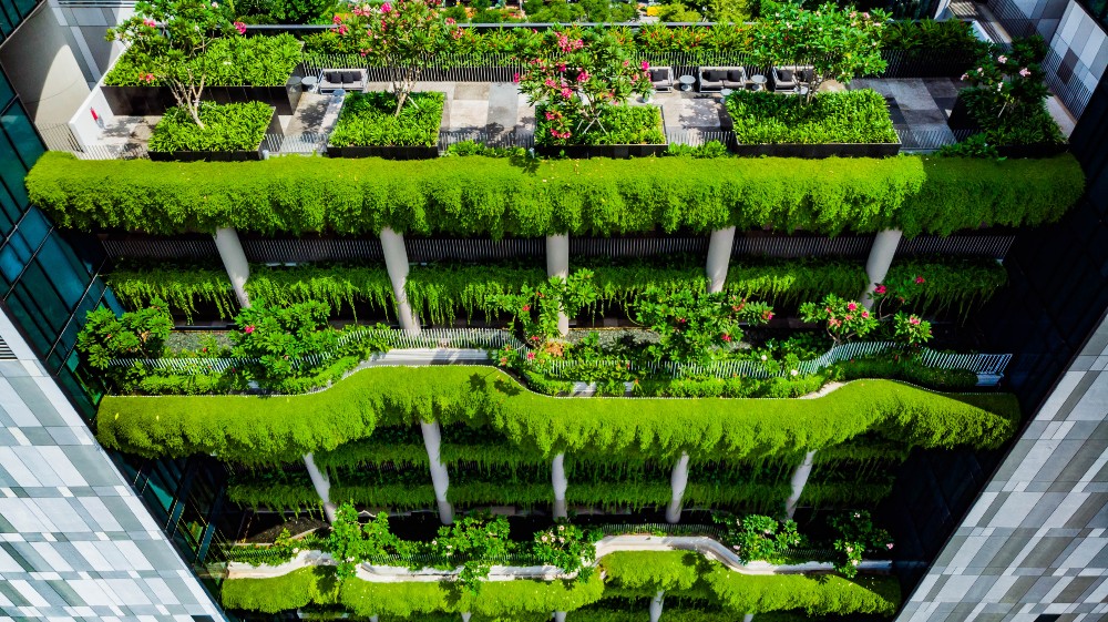 Szingapúr a világ legzöldebb városa, a városállam 30 százaléka zöld, és különösen fontos a kertek szerepe.
